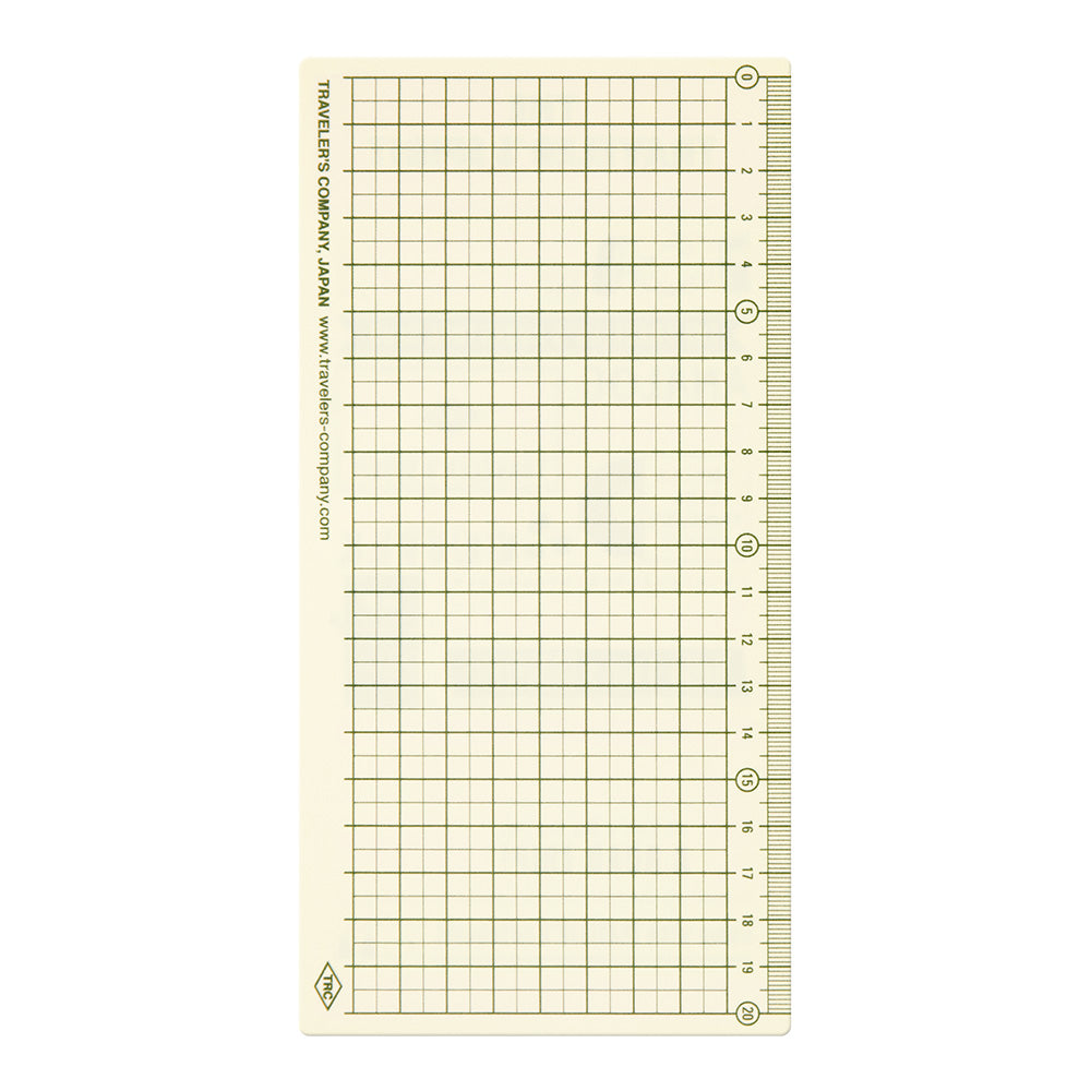 Traveler's Company Schreibunterlage TRAVELER'S Notebook 2026 Underlay Plastic Sheet regular bei Nauli and Stories