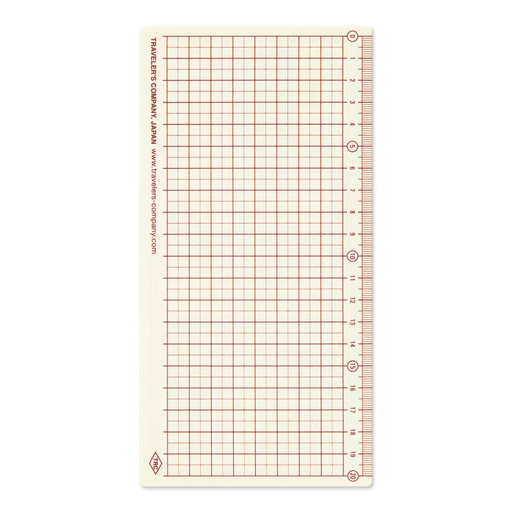 Traveler's Company Schreibunterlage Vorbestellung: Traveler's Notebook 2025 Underlay Plastic Sheet