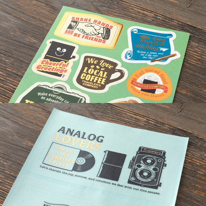 Traveler's Company Sticker TRAVELER'S notebook | 2026 Customized Sticker Set bei Nauli and Stories