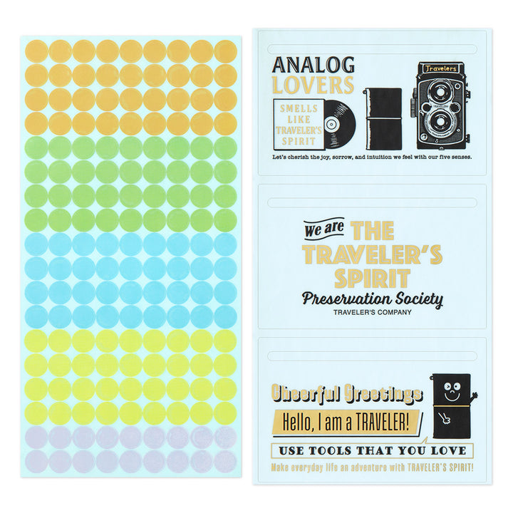 Traveler's Company Sticker TRAVELER'S notebook | 2026 Customized Sticker Set bei Nauli and Stories