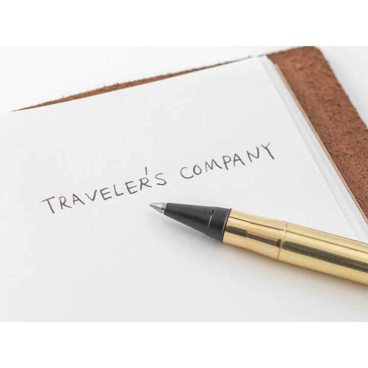 Traveler's Company Traveler's Company Brass TRC Brass Rollerball Pen Solid Brass