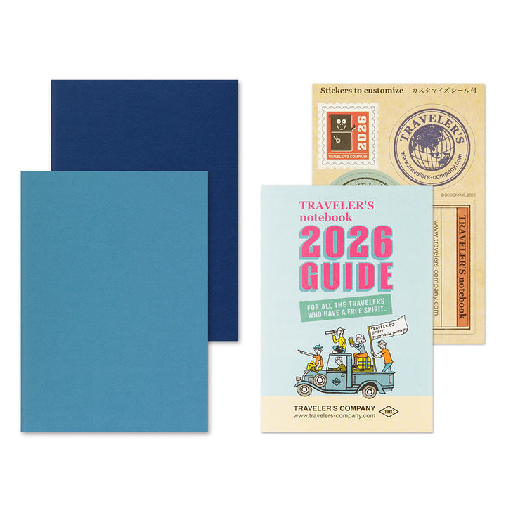 Traveler's Company Wochenkalender 2026 Weekly Diary - passport size  - TRAVELER'S notebook bei Nauli and Stories