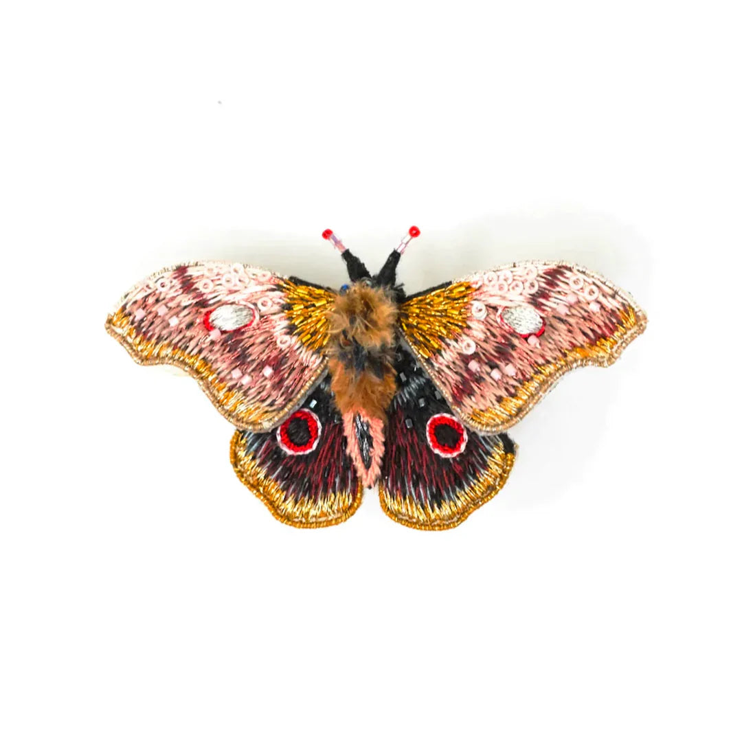 Trovelore Brosche Emperor Mopane Moth Brooch Pin