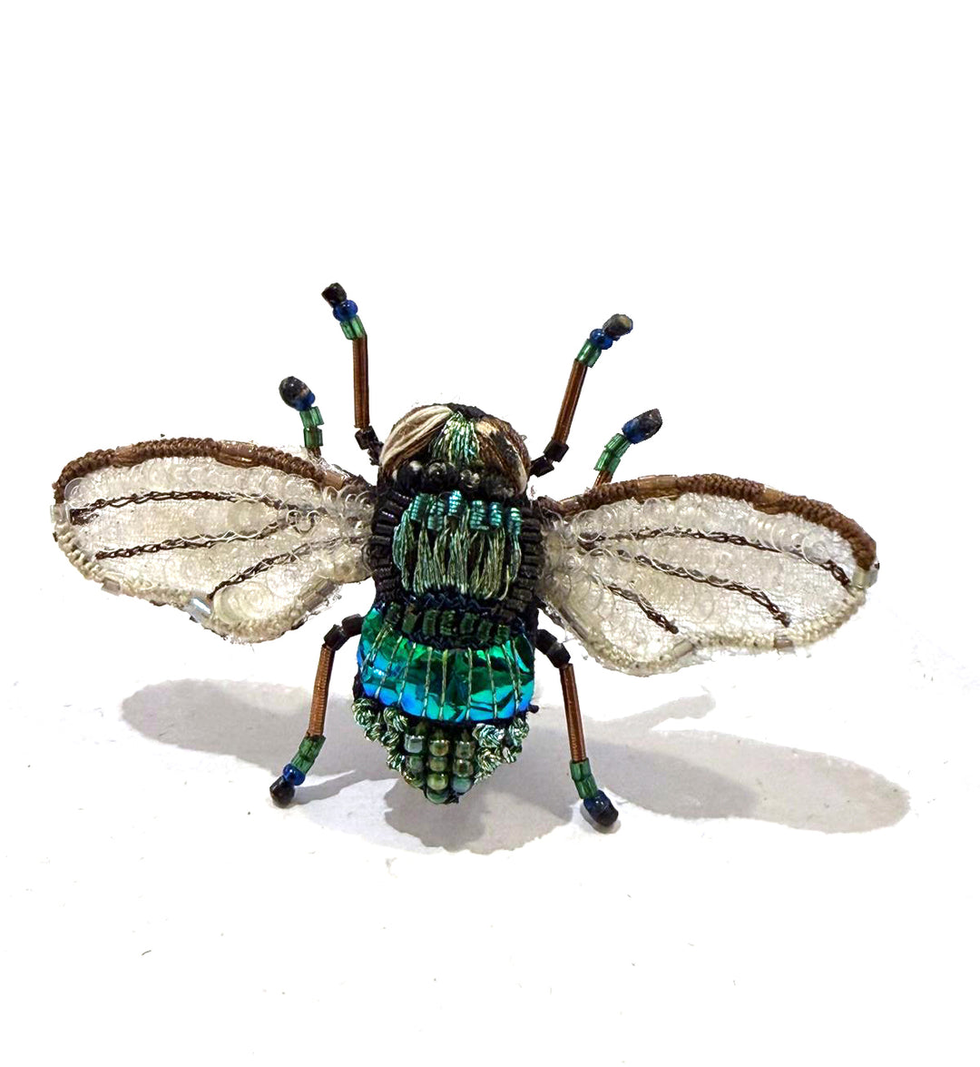 Trovelore Brosche gestickte Brosche - Feldhummel bei Nauli and Stories