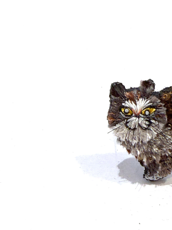 Trovelore Brosche gestickte Brosche - Katze bei Nauli and Stories