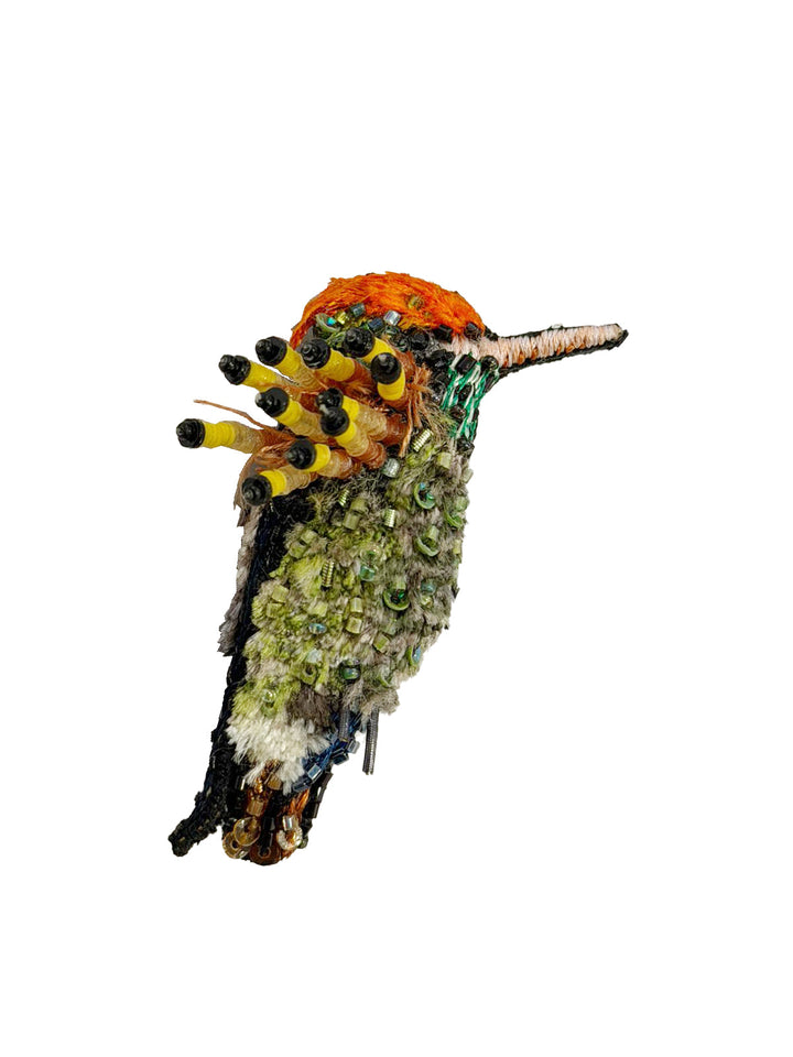 Trovelore Brosche gestickte Brosche - Schmuckelfe - Kolibri bei Nauli and Stories