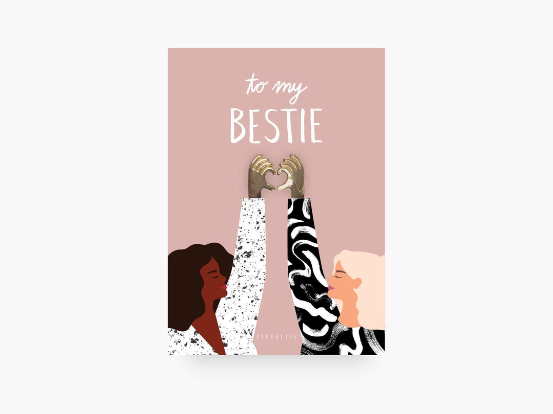 typealive Pin Anstecknadeln BFF - Best Friends Forever