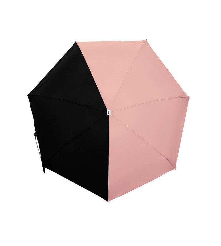 Anatole Paris Regenschirm Regenschirm Bicolor - rosa schwarz