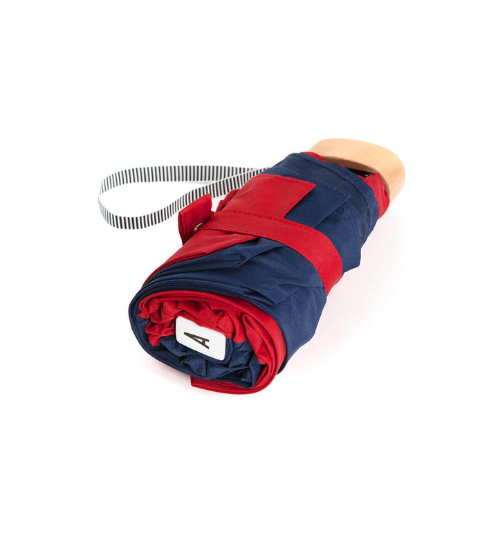 Anatole Paris Regenschirm Regenschirm Bicolor - rot und blau bei Nauli and Stories