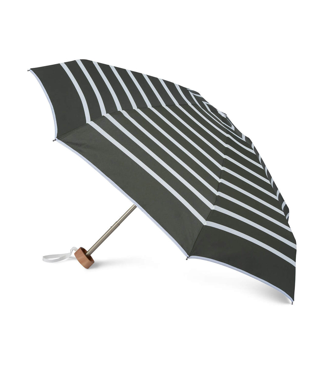Anatole Paris Regenschirm Regenschirm gestreift - khaki