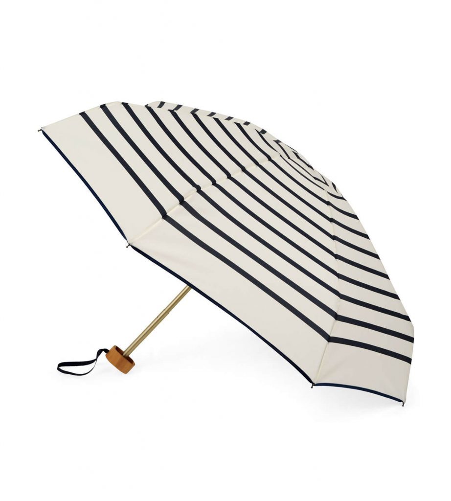 Anatole Paris Regenschirm Regenschirm gestreift - navy blau - HENRI