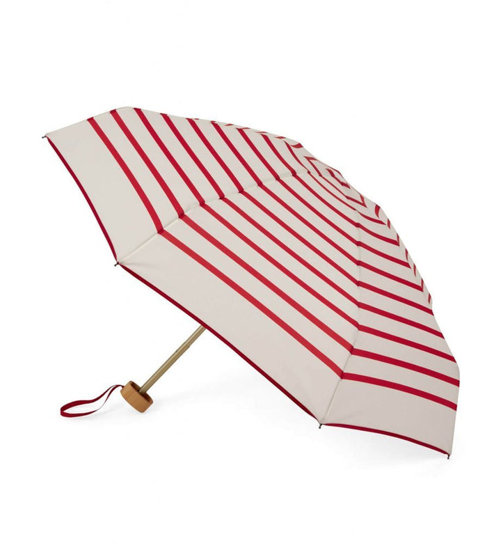 Anatole Paris Regenschirm Regenschirm gestreift - rot - DIANA