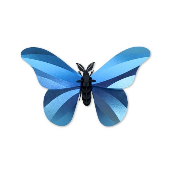 3D-Bastelset DIY-Set DIY - Bastelset Giant Silk Schmetterling in azur blau