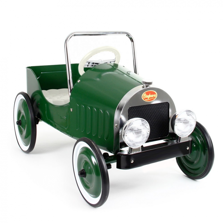 Baghera Elektrische Kinderfahrzeuge Baghera Tretauto grün
