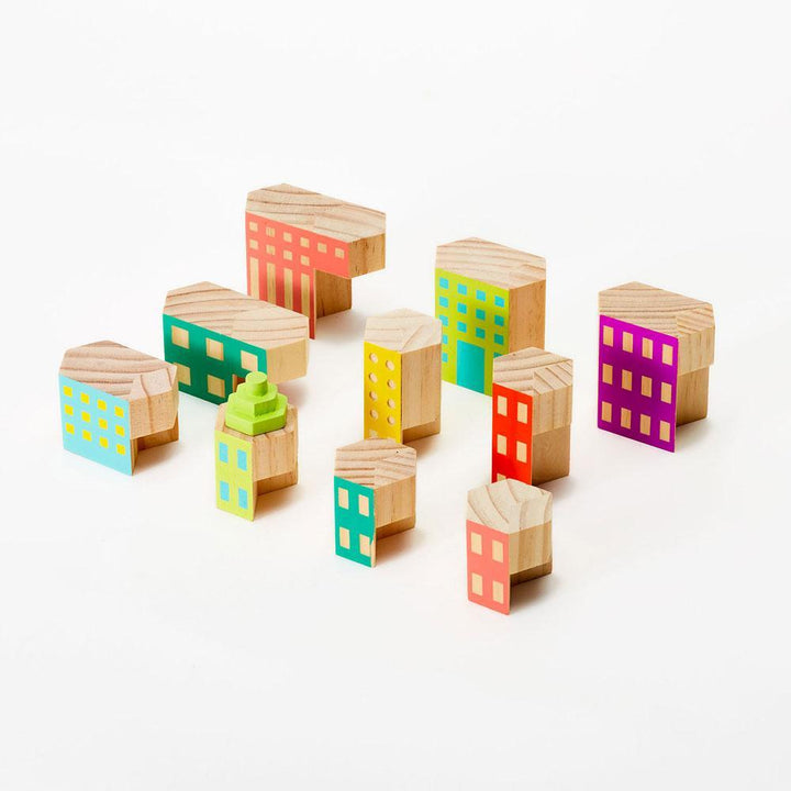 BLOCKITECTURE® Spielzeug Deco - formschöne Bauklötze für zukünftige Architekten