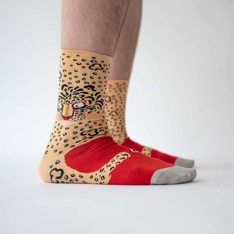 Bonne Maison Socken Sock Leopard Kraft von Bonne Maison