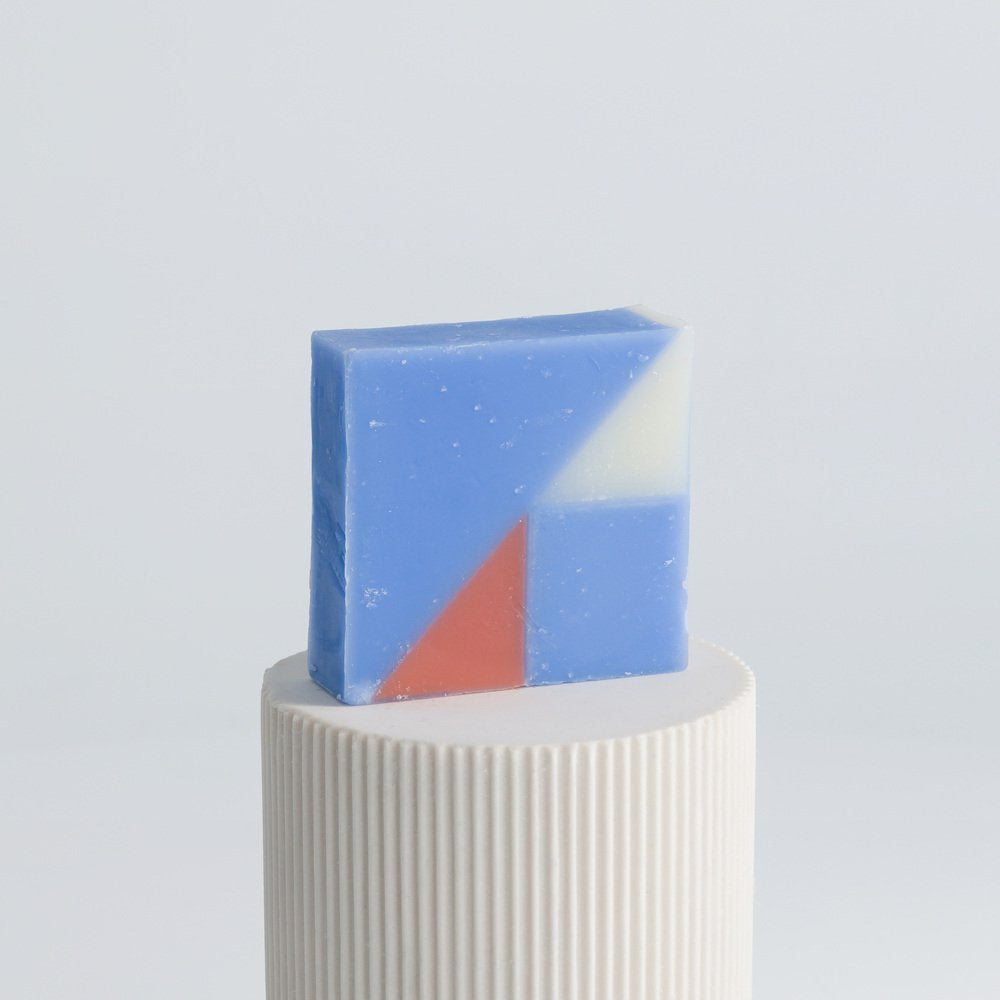 Ciment Paris Seife Französische Surgras - Seife 14 blau rot weiß