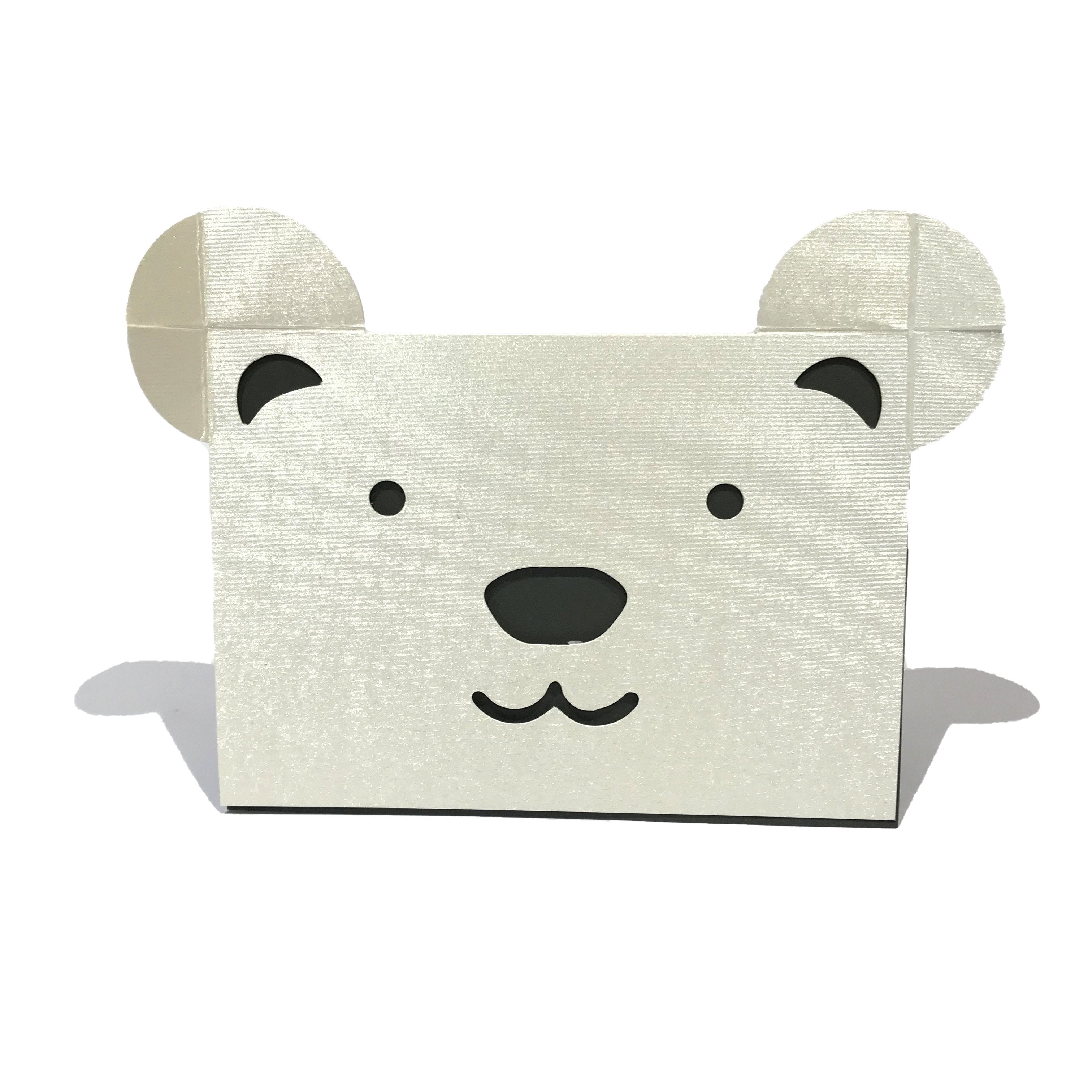 3D Pop-Up Weihnachtskarte Eisbär – Klappkarte Mit Teddybär-Motiv, Ca. 15x15 Cm, Inkl. Umschlag, Als Geldgeschenk Oder Persönlicher Gruß