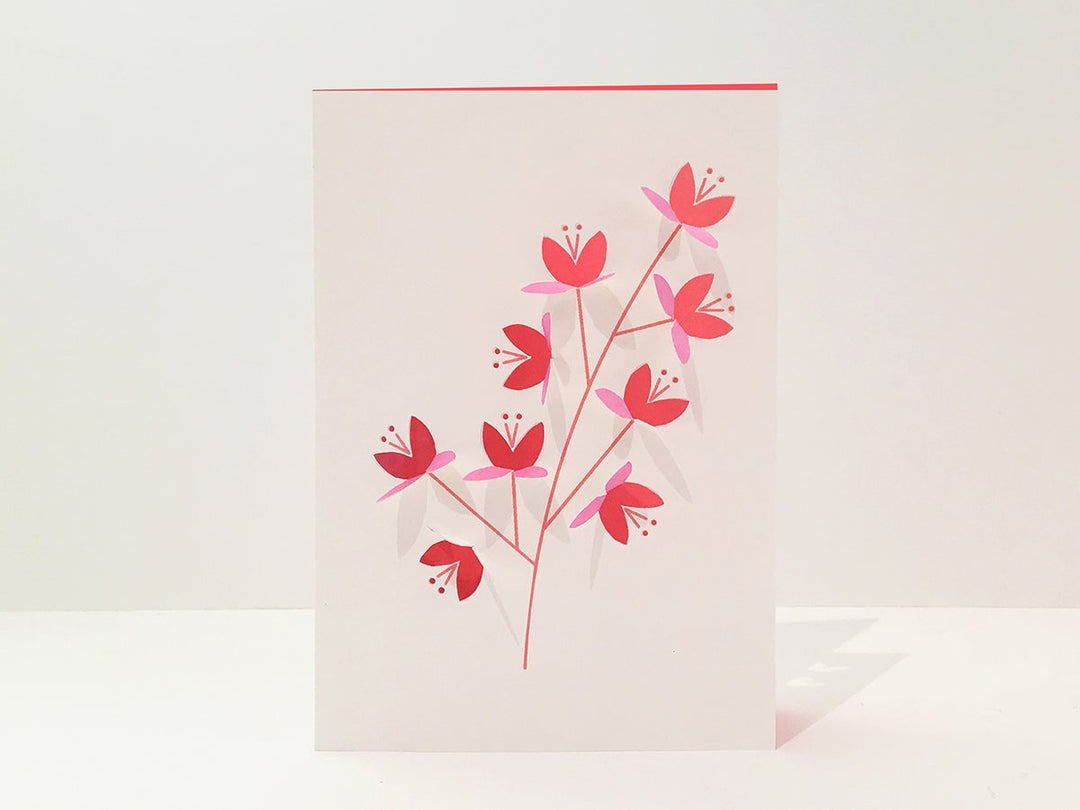 cut & make Grußkarte misc. Kirschblüten Pop Up Karte