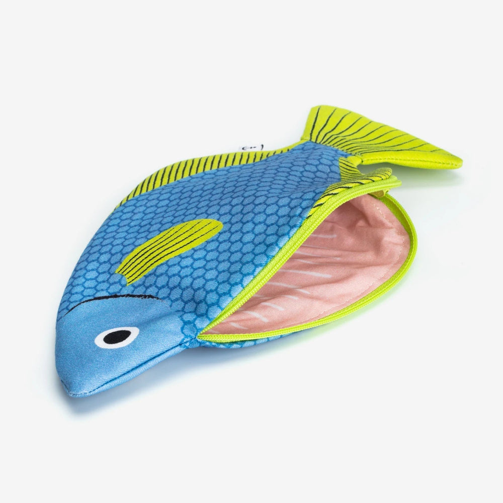DonFisher Täschchen Arquero - Fisch | Federmäppchen  | Kosmetiktäschchen