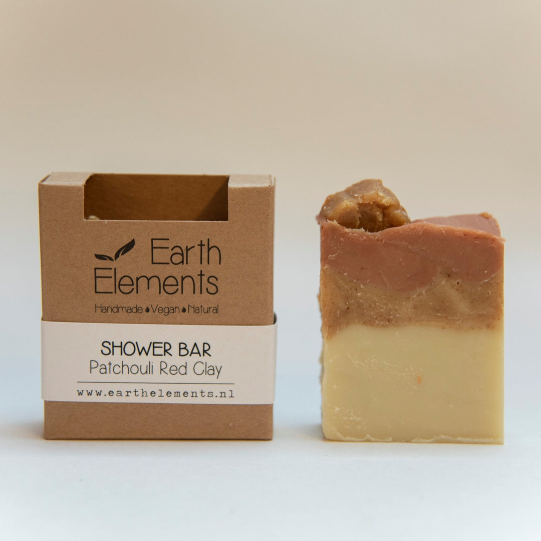 Earth Elements Seife Earth Elements vegane Seife Patchouli Red Clay 70gr