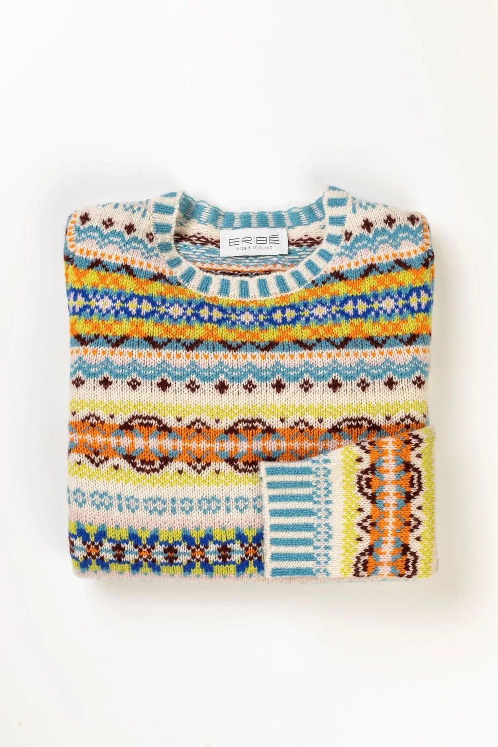 Éribe Sweater Pullover aus reiner Lammwolle - Kinross Tulip