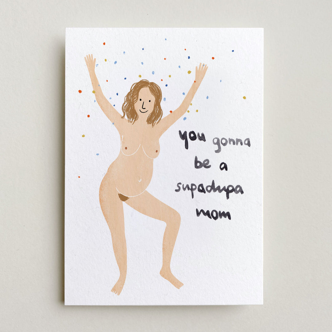 Farina Kuklinski Grußkarte Glückwunsch zur Schwangerschaft | Grußkarte