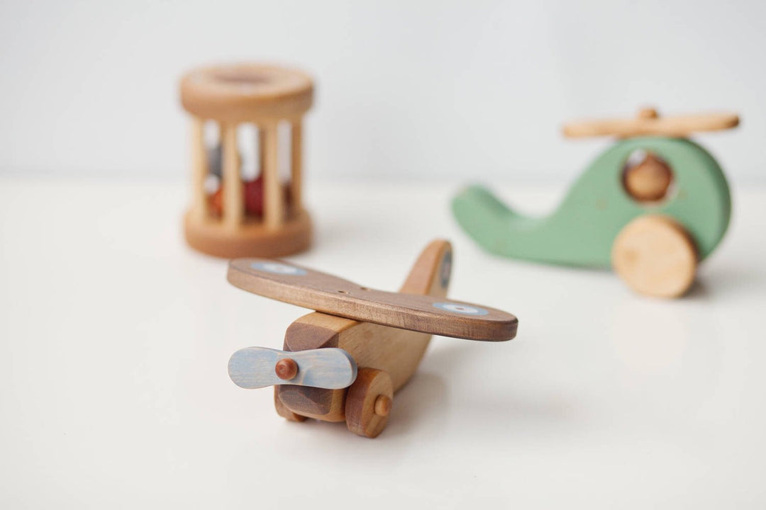 Friendly Holzspielzeug Flugzeug - Holzspielzeug