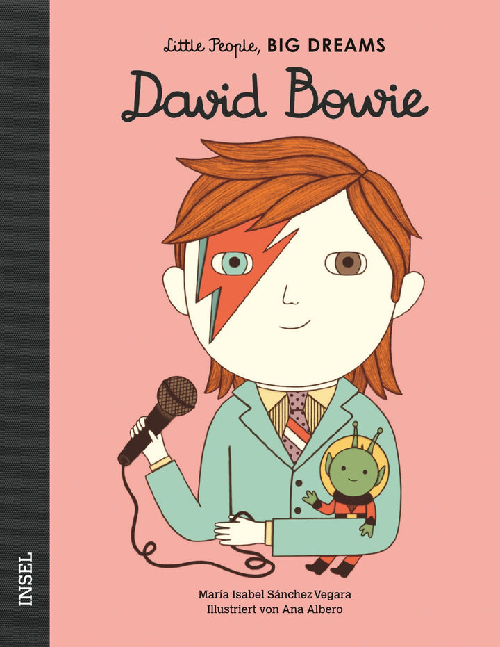 Insel Verlag Bilderbuch Little People, Big Dreams auf Deutsch: David Bowie