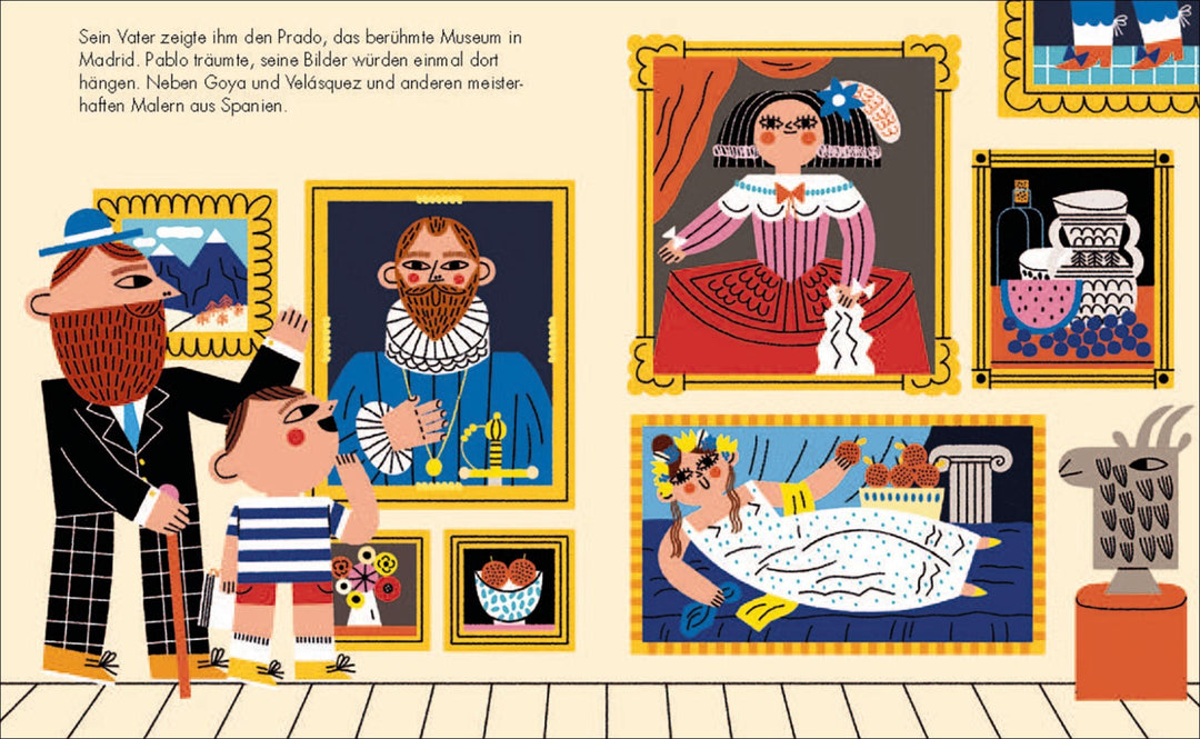 Insel Verlag Bilderbuch Little People, Big Dreams auf Deutsch: Pablo Picasso