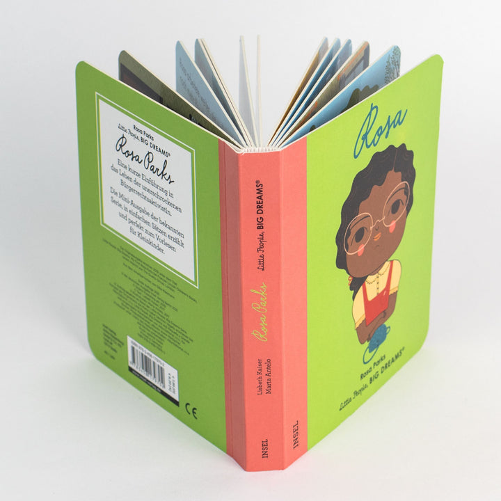 Insel Verlag Bilderbuch Little People, Big Dreams. Mini auf Deutsch: Rosa Parks - Pappbilderbuch