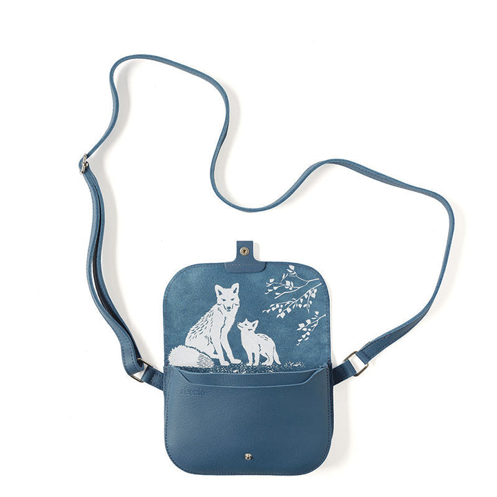 Keecie Handtasche Little Fox - kleine Handtasche - Blau