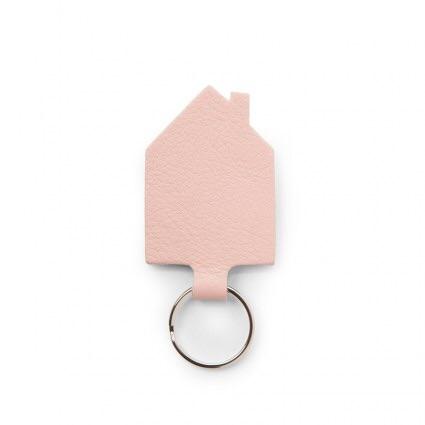 Keecie Schlüsselanhänger Schlüsselanhänger Haus rosa