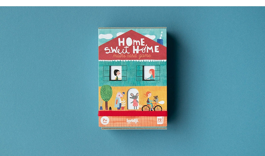 Londji Brettspiele Home Sweet Home - Strategie- und Mentalarithmetik- Spiel