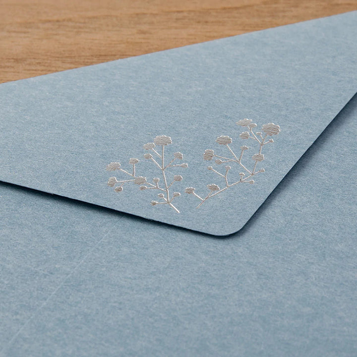 Nauli  Briefpapier Foil-Stamped Envelopes - Gypsophila