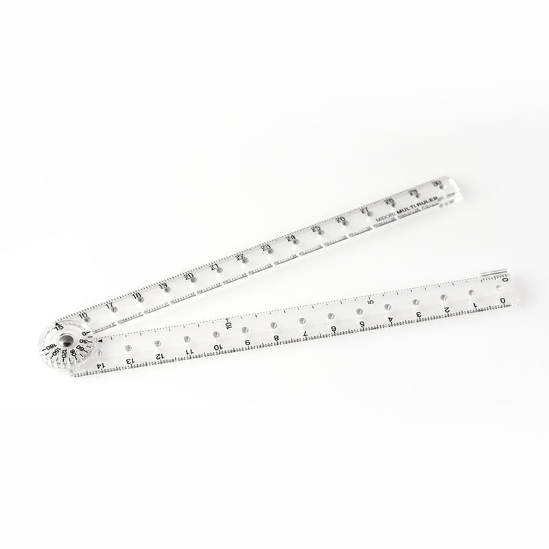 Midori Lineal Midori 30 cm Multi Ruler  | Klapplineal