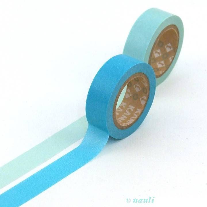 MT Washi Tape Masking Tape 2er-Set sora izumi aqua