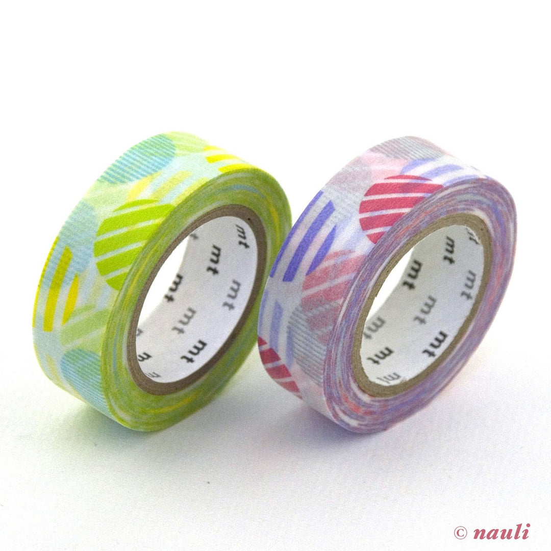 MT Washi Tape Washi Masking Tape Arch lila rosa grün