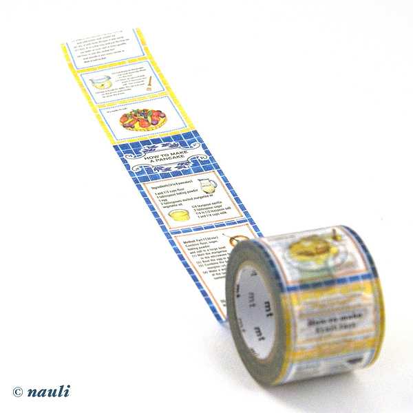 MT Washi Tape Washi Masking Tape Englische Rezepte