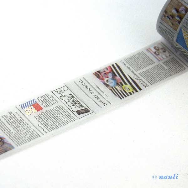 MT Washi Tape Washi Masking Tape Englische Zeitung