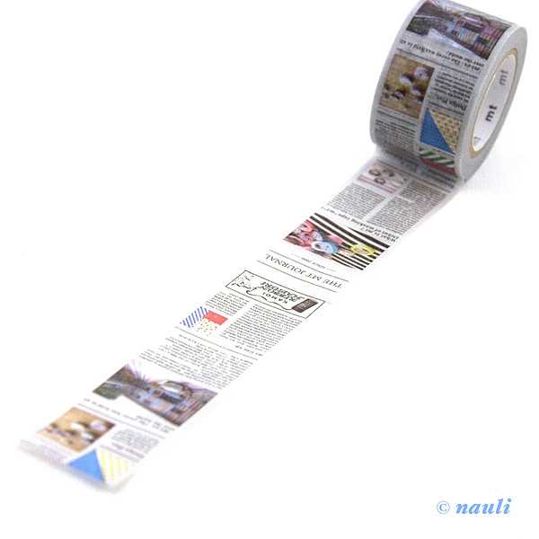 MT Washi Tape Washi Masking Tape Englische Zeitung