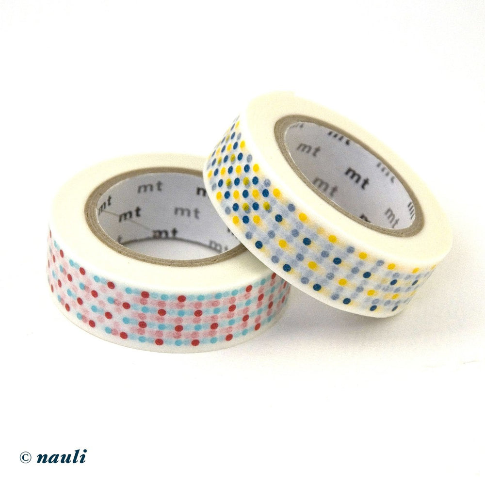 MT Washi Tape Washi Masking Tape marble scarlet gelb