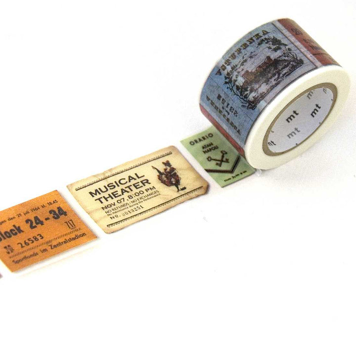 MT Washi Tape Washi Masking Tape Ticket