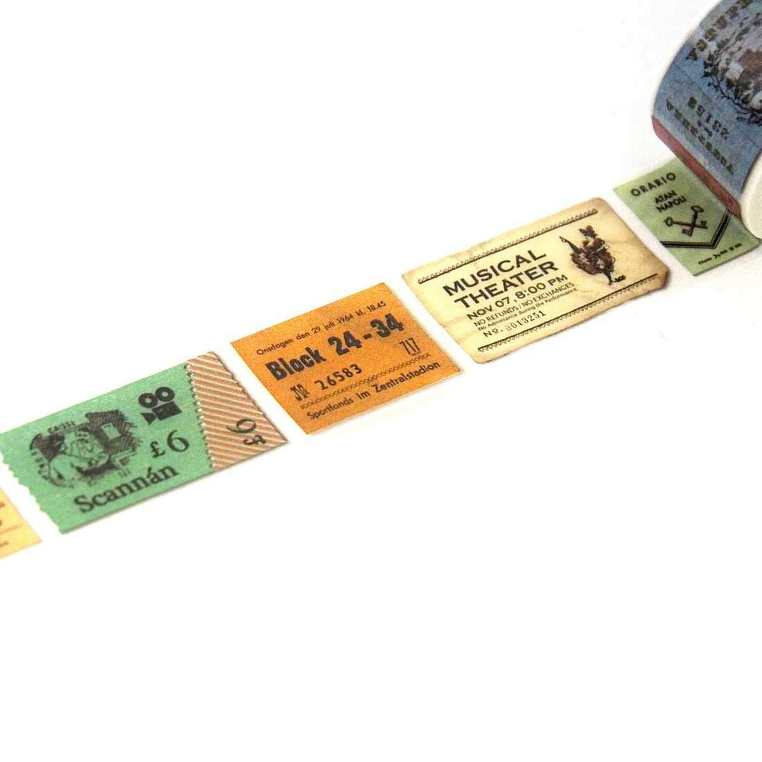 MT Washi Tape Washi Masking Tape Ticket