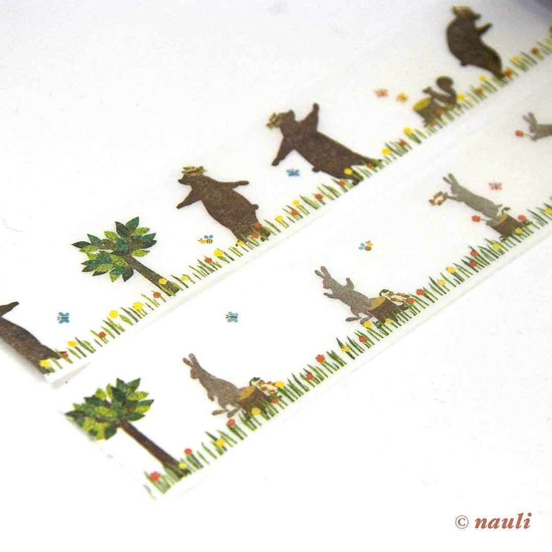 MT Washi Tape Washi Tape / Masking Tape - Hasen & Bären & Eichhörnchen