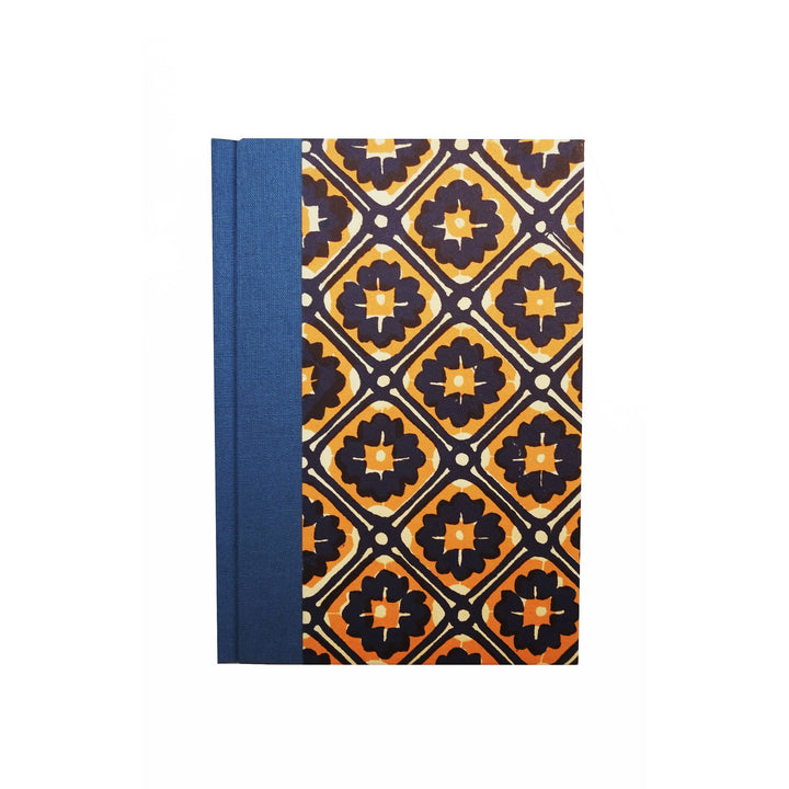 Nauli Adressbuch Adressbuch DIN A6 Batik blau orange