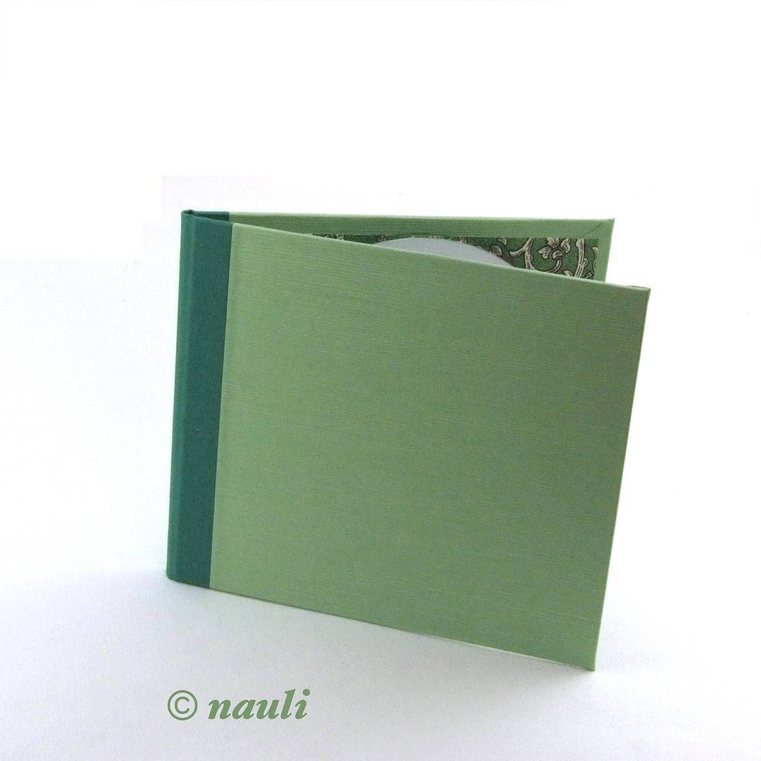 Nauli CD / DVD Hülle für 1 CD CD/ DVD Hülle hellgrün grüne Ranken