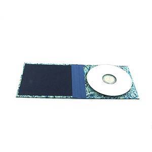Nauli CD / DVD Hülle für 1 CD CD / DVD Hülle indische Blumen blau