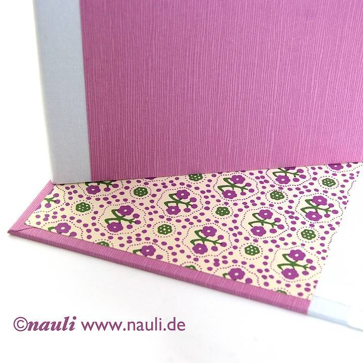 Nauli CD / DVD Hülle für 1 CD CD Hülle pink Art Deco erika