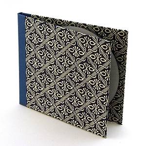 Nauli CD / DVD Hülle für 1 CD CD Hülle Wachsbatik blau